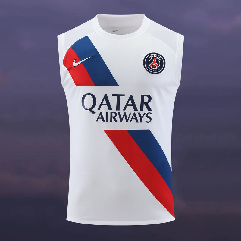 Kit Treino PSG 2023/24 Nike - Branco