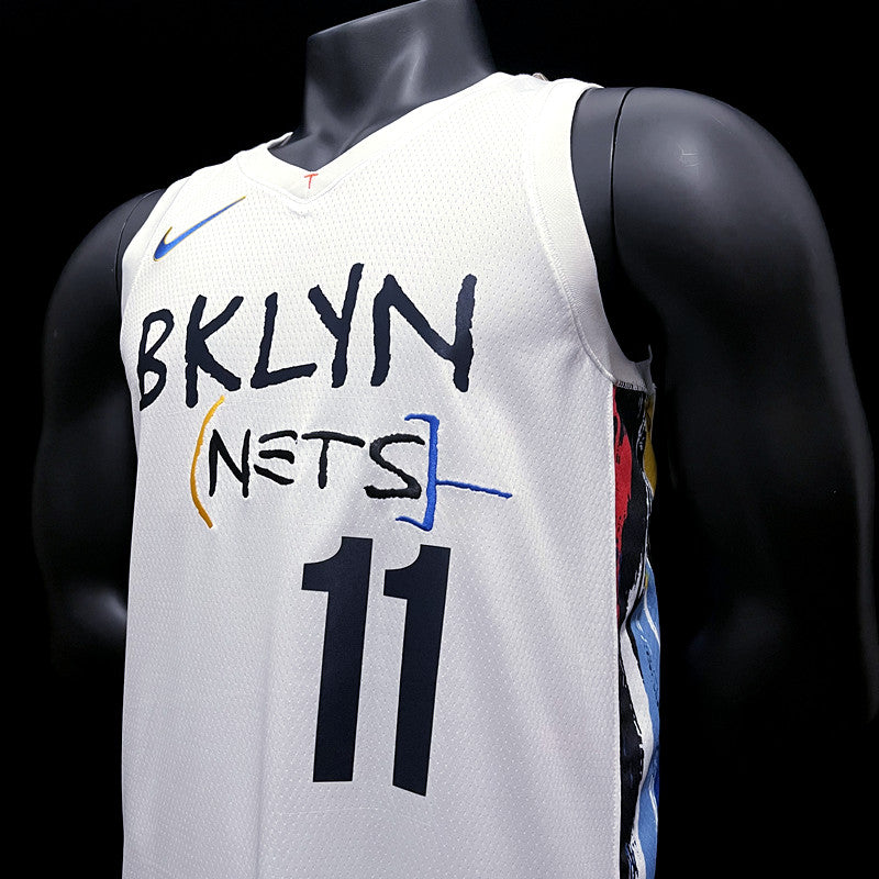 Regata Brooklyn Nets City 2023 Masculina - Branco