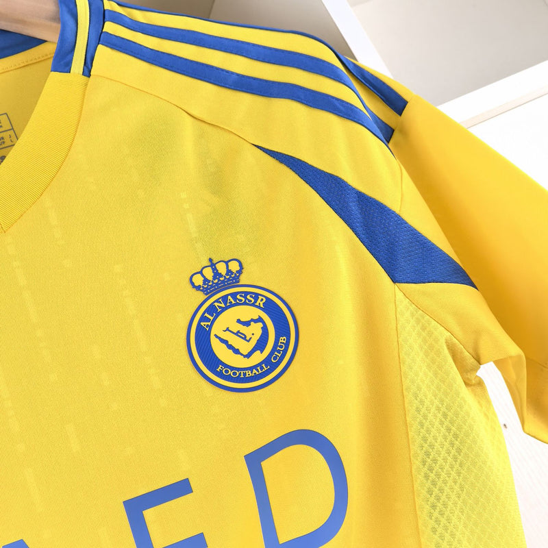 Camisa Al Nassr 24/25 Adidas - Amarela