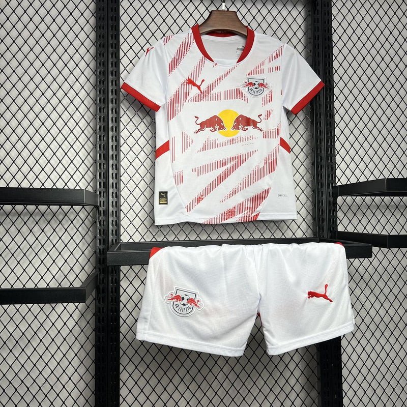 Kit Infantil RB Leipzig 24/25 Puma - Branco