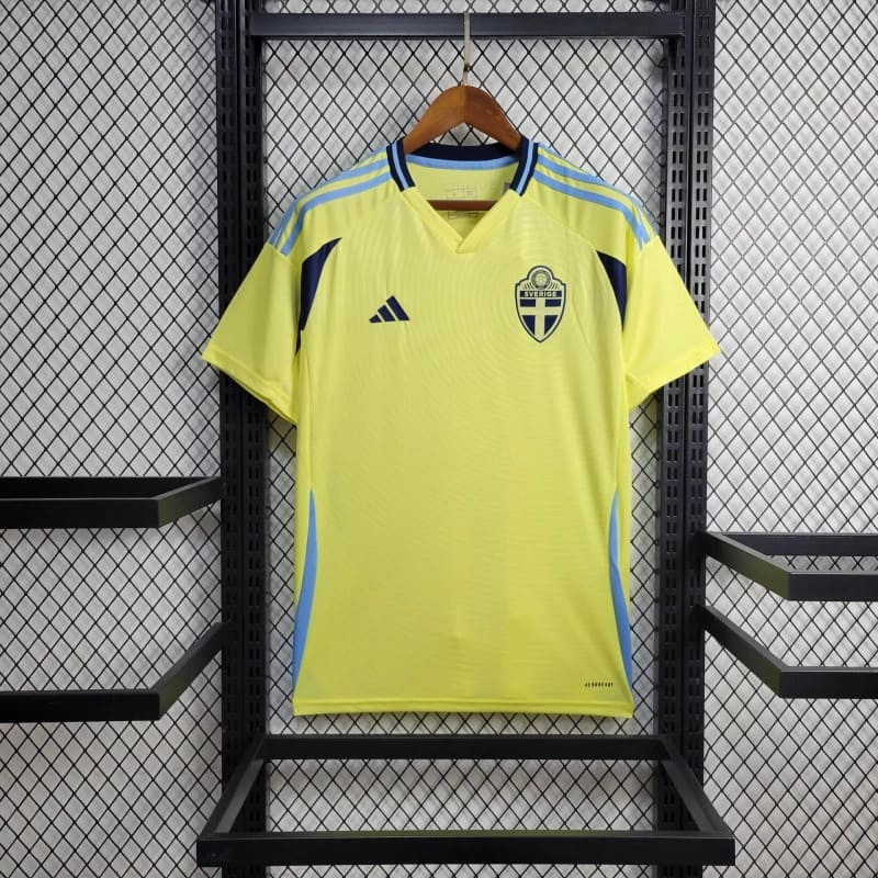 Camisa Seleção Suécia 2024 Adidas - Amarela