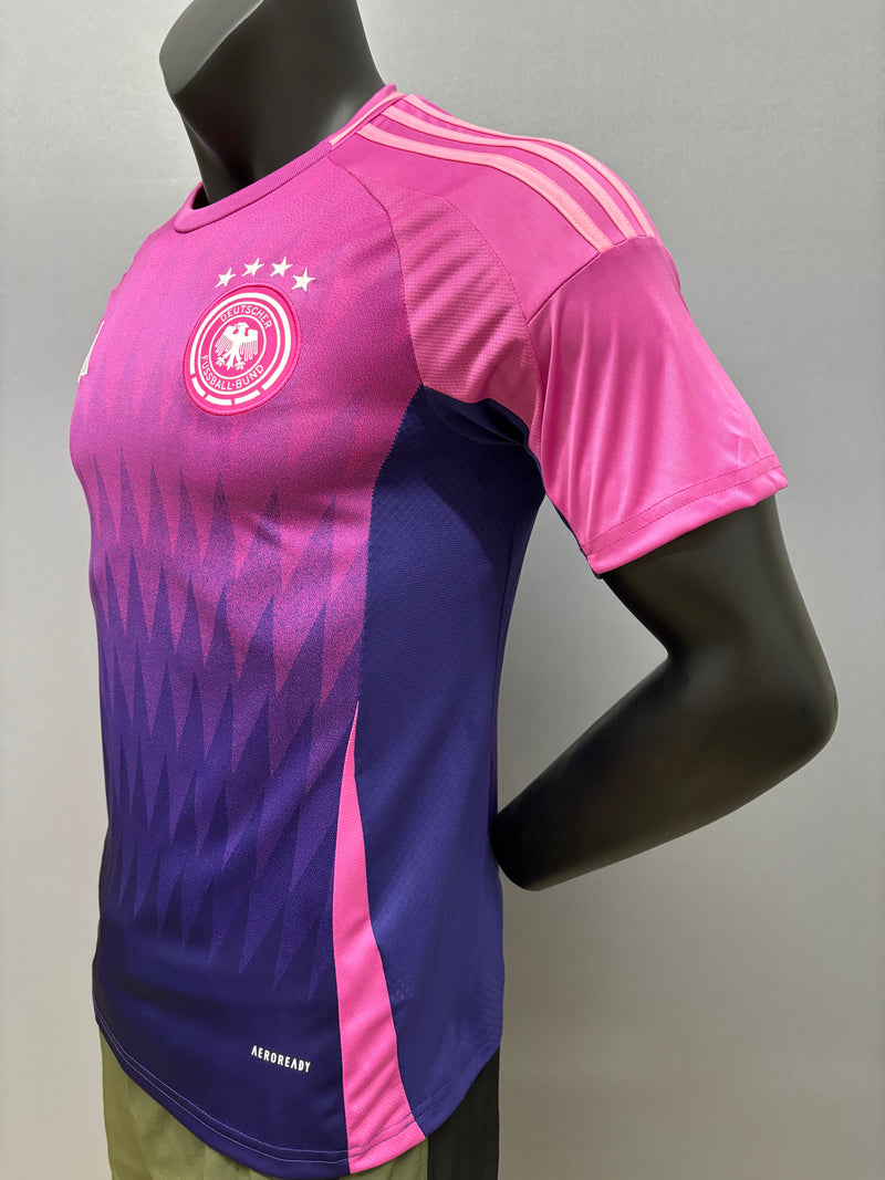 Camisa Seleção Alemanha II 2024 Adidas - Rosa