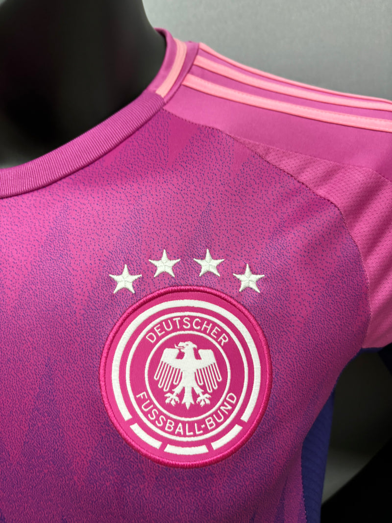 Camisa Seleção Alemanha II 2024 Adidas - Rosa