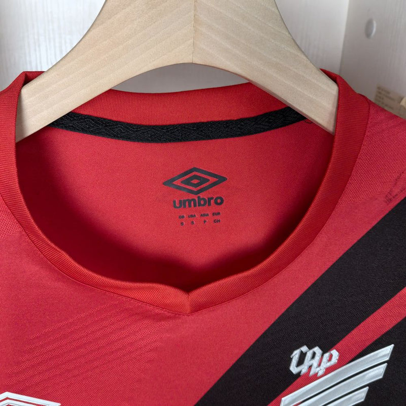 Camisa Athletico Paranaense 2024 Umbro - Rubro Negra