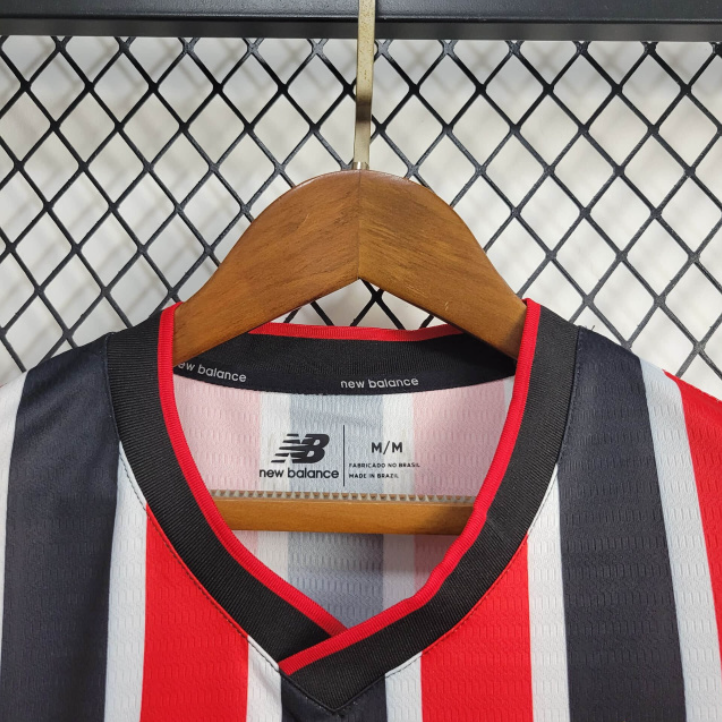 Camisa São Paulo Feminina 2024 New Balance - Tricolor