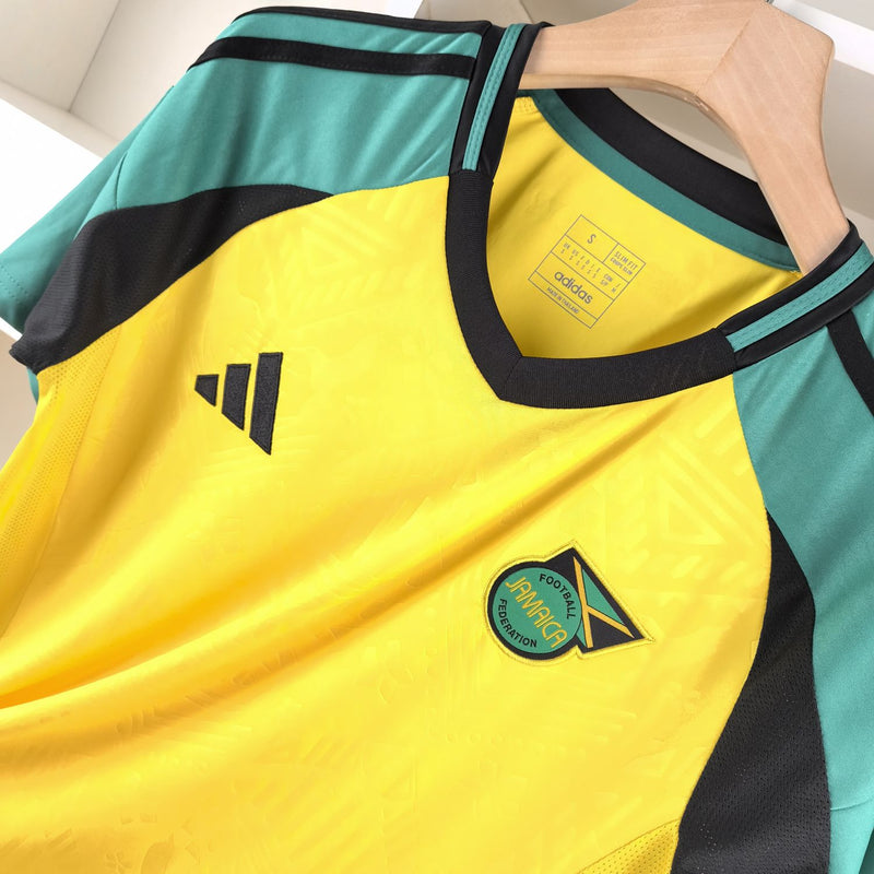 Camisa Seleção Jamaica 2024 Adidas - Amarela