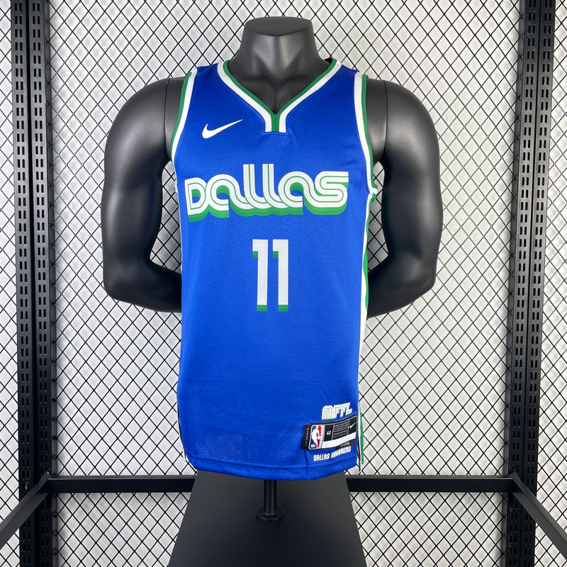 Regata Dallas Mavericks City 2023 Masculina - Azul