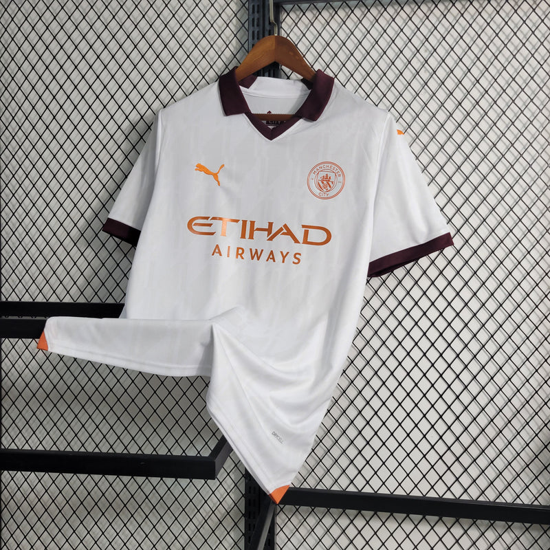 Camisa Manchester City II 23/24 Puma - Branco