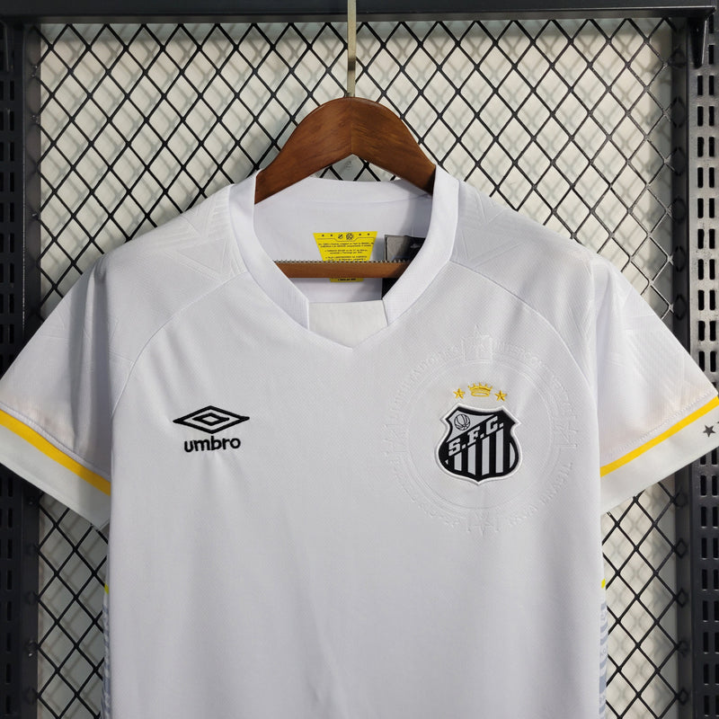 Kit Infantil Santos I 23/24 Umbro - Branco