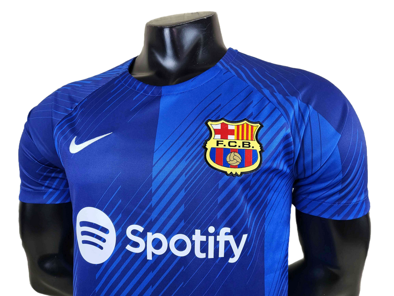 Camisa Barcelona Treino 2024 Nike - Azul