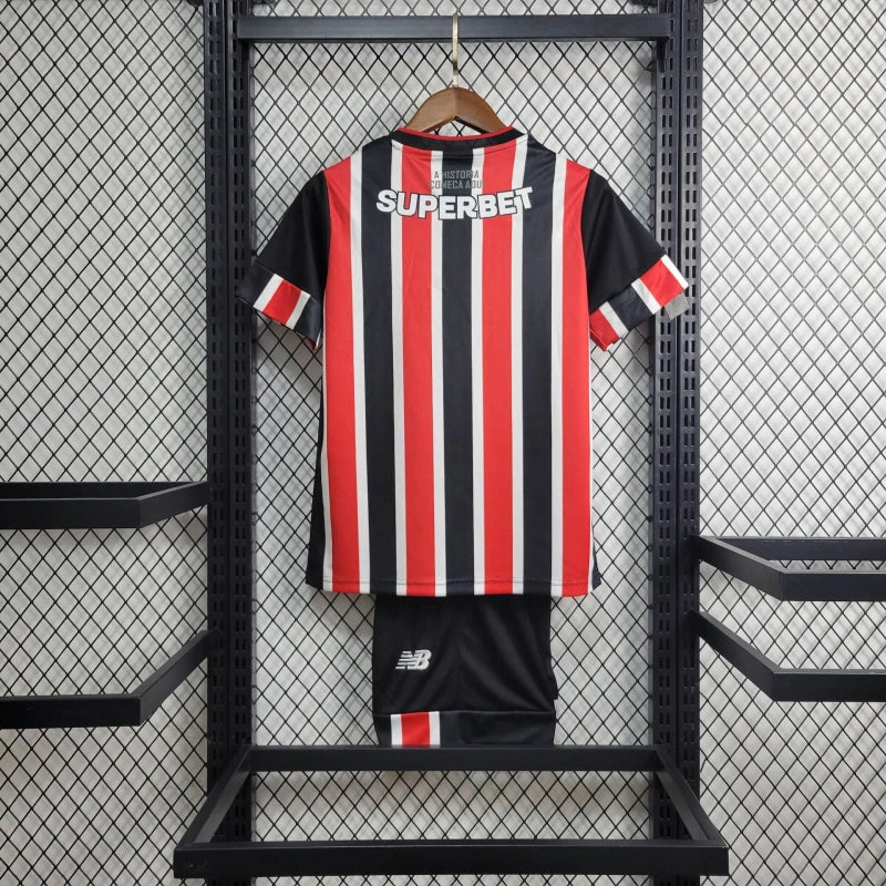 Kit Infantil São Paulo 2024 New Balance - Tricolor