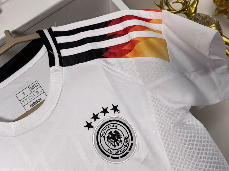 Camisa Seleção Alemanha Feminina 2024 Adidas - Branca