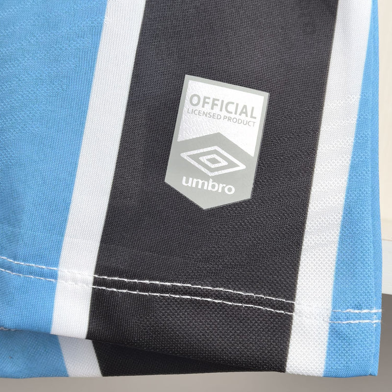 Camisa Grêmio Feminina 2024 Umbro - Azul e Preta