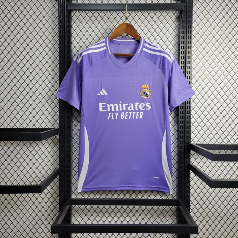 Camisa Real Madrid 24/25 Adidas - Roxa