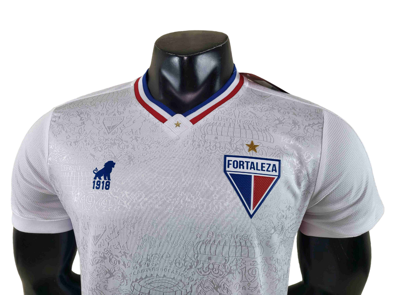 Camisa Fortaleza 2024 Leão - Branca