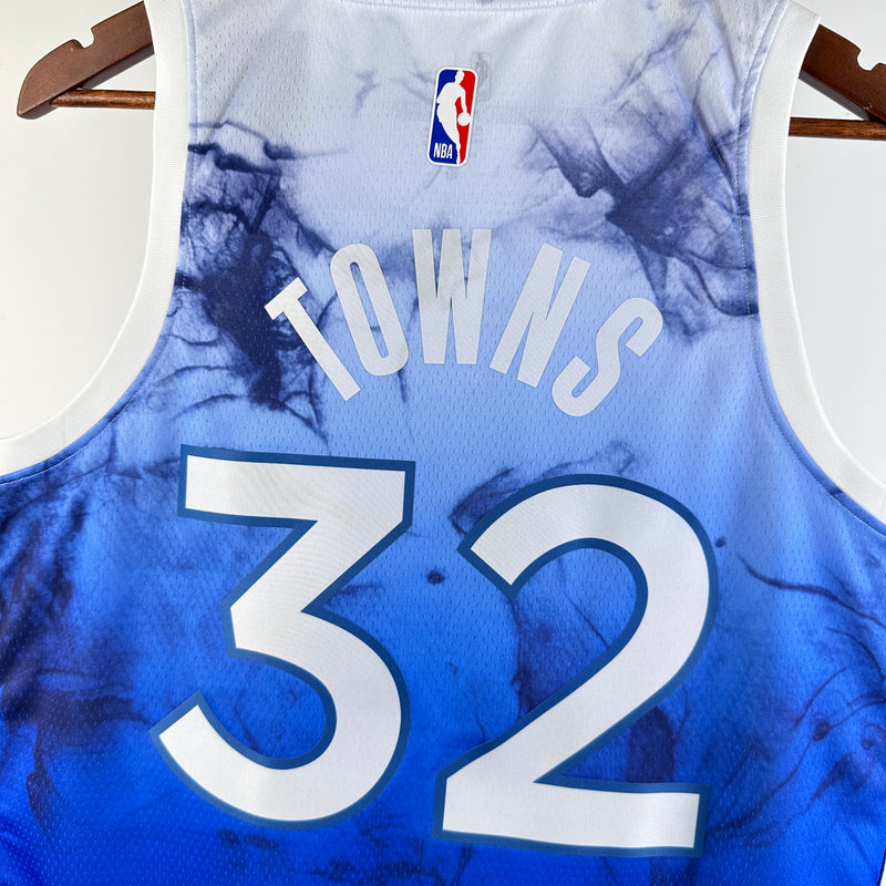 Regata Minnesota Timberwolves Masculina 2024 - Azul