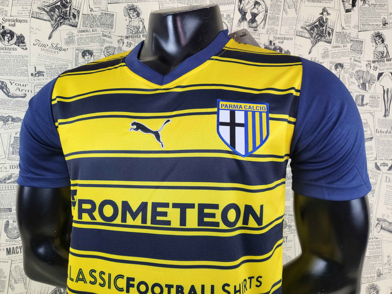 Camisa Parma II 23/24 Puma - Azul e Amarela