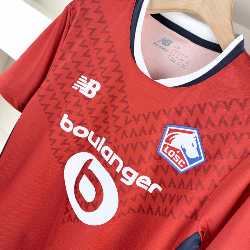 Camisa Lille OSC 24/25 New Balance - Vermelha