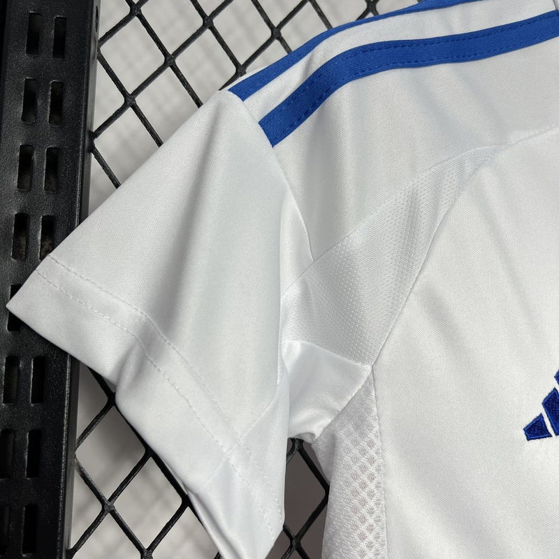 Kit Infantil Lyon 24/25 Adidas - Branco