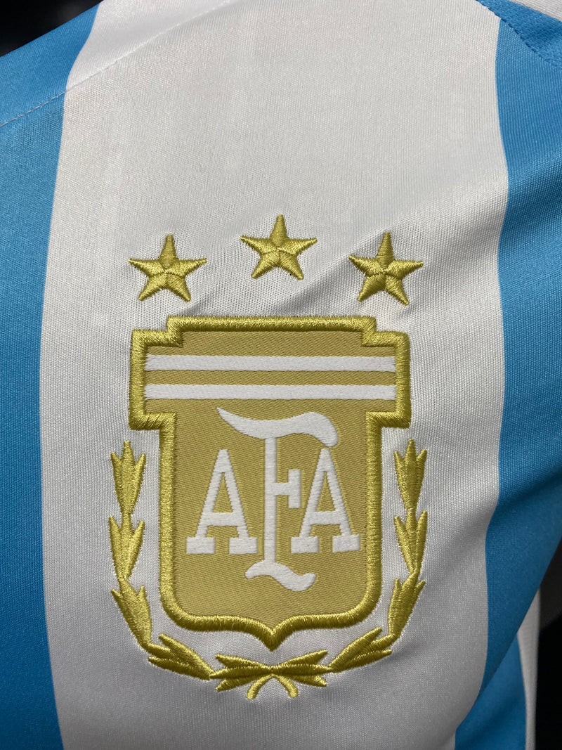 Camisa Seleção Argentina 2024 Adidas - Azul e branca