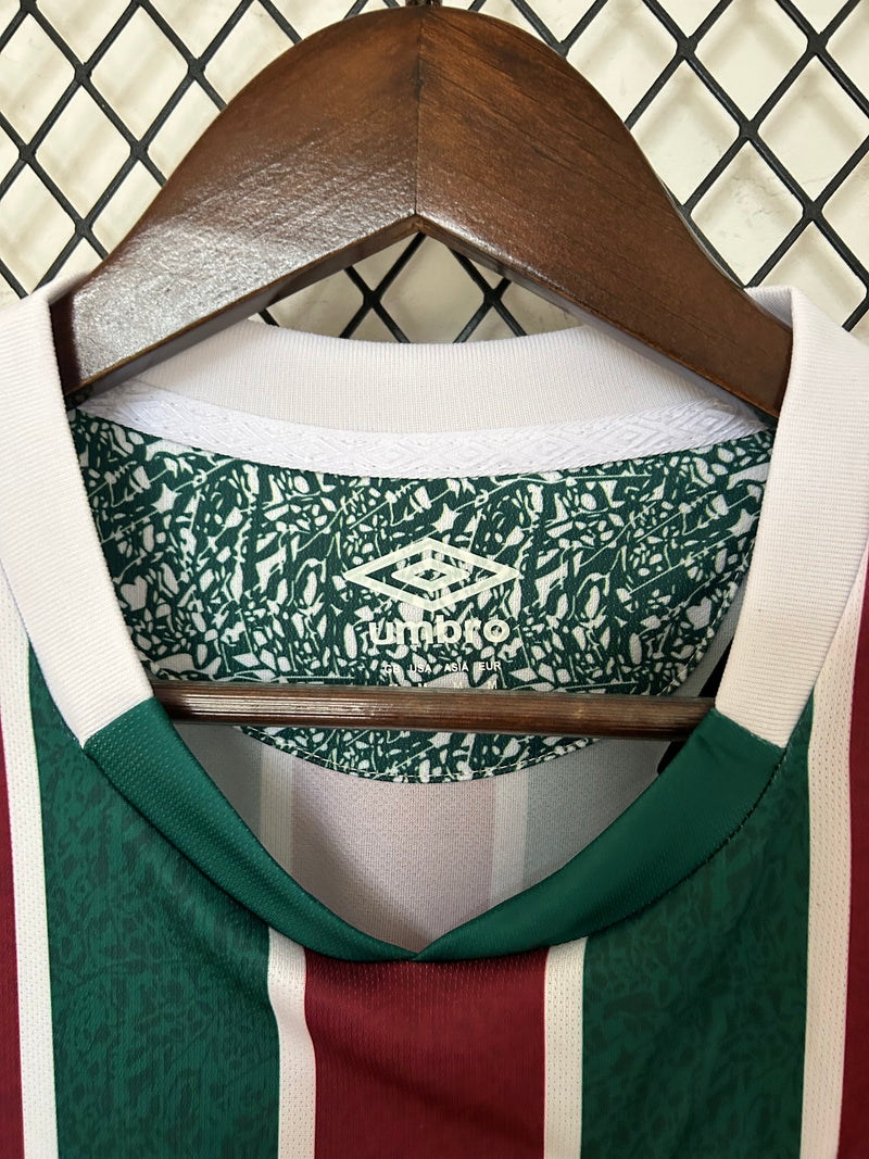 Camisa Fluminense 2024 Umbro - Vinho e Verde