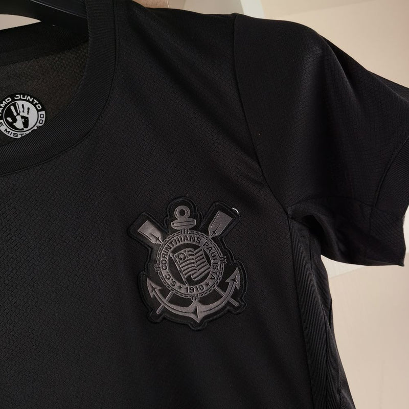 Camisa Corinthians Feminina 2024 Nike - Preta