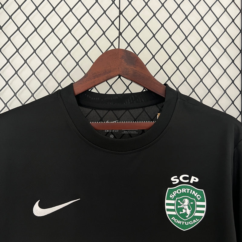 Camisa Sporting Lisboa IV 23/24 Nike - Preto