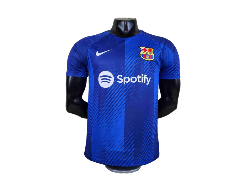 Camisa Barcelona Treino 2024 Nike - Azul