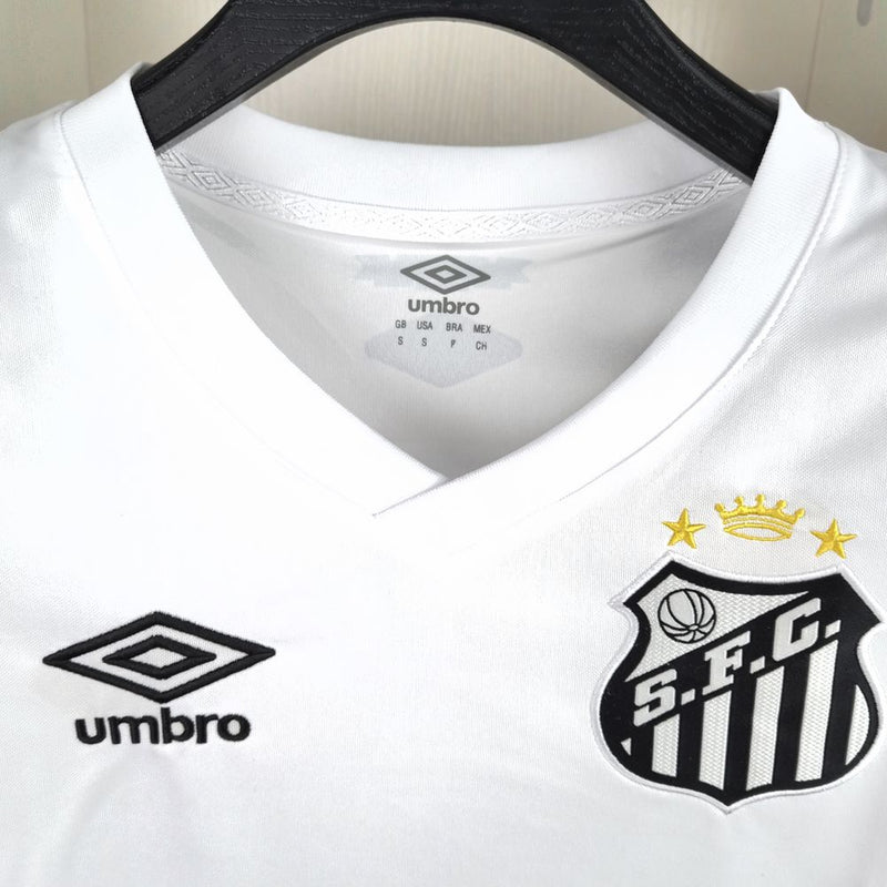 Camisa Santos Feminina 2024 Umbro - Branca