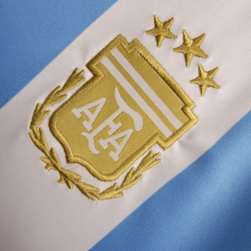 Kit Infantil Seleção Argentina 2024 Adidas - Azul e Branco