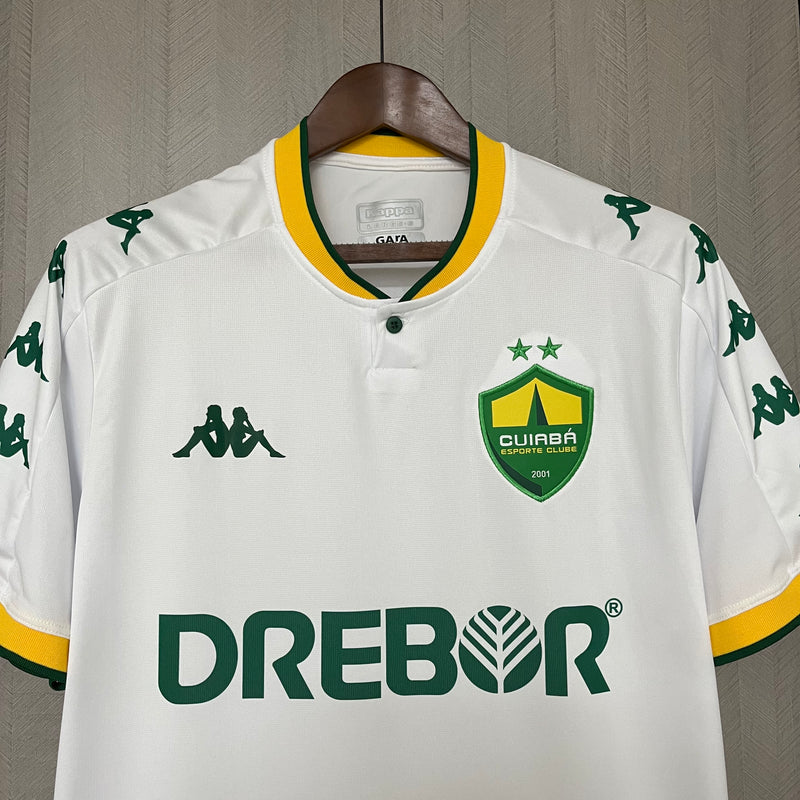 Camisa Cuiabá [Com Patrocínio] 2024 Kappa - Branca