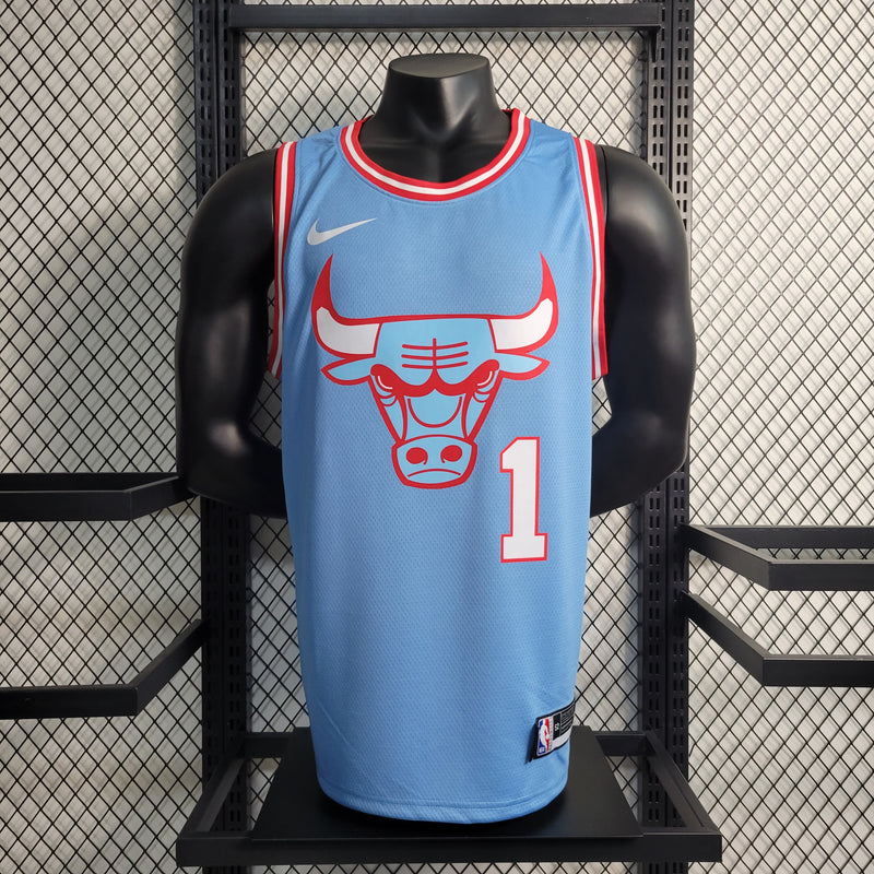 Regata Chicago Bulls Masculina - Azul claro