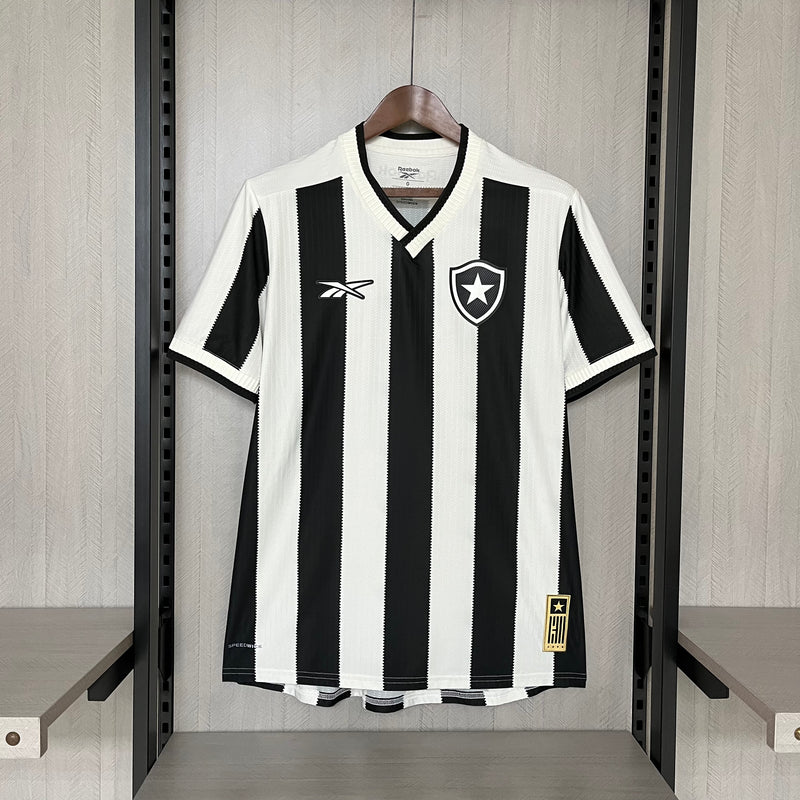 Camisa Botafogo 2024 Rebook - Branca e Preto