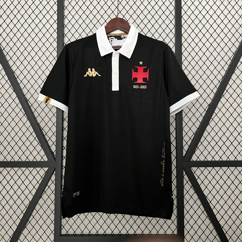 Camisa Negra Vasco III 23/24 Kappa - Preto