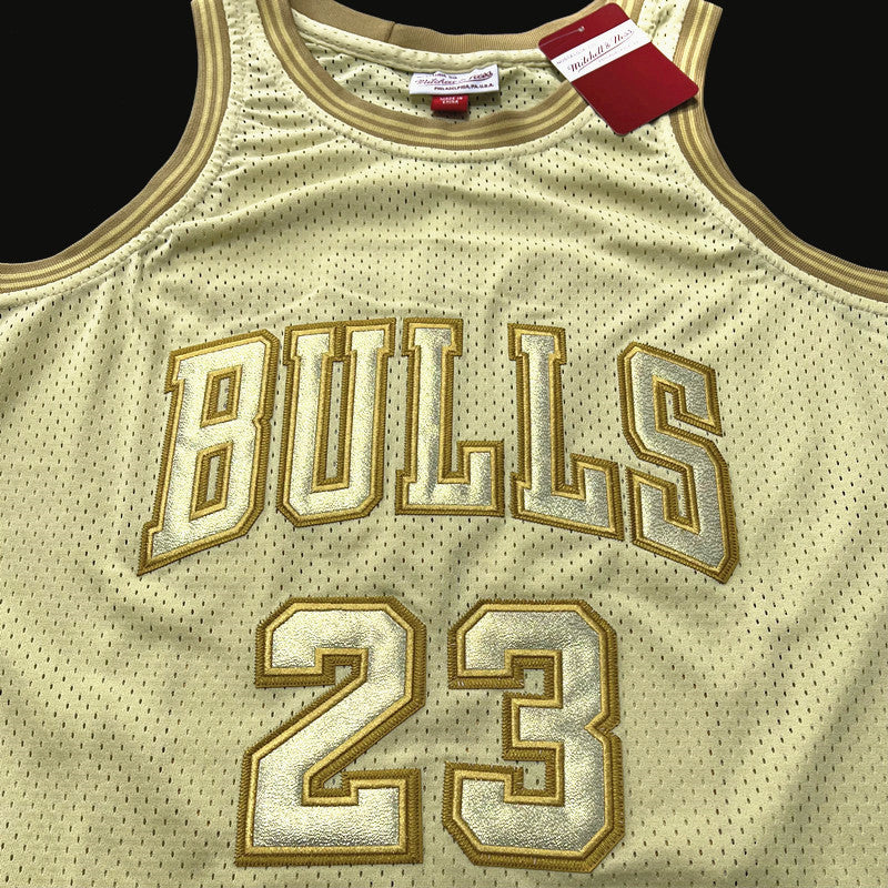 Regata Chicago Bulls Edição limitada Masculina - Dourada