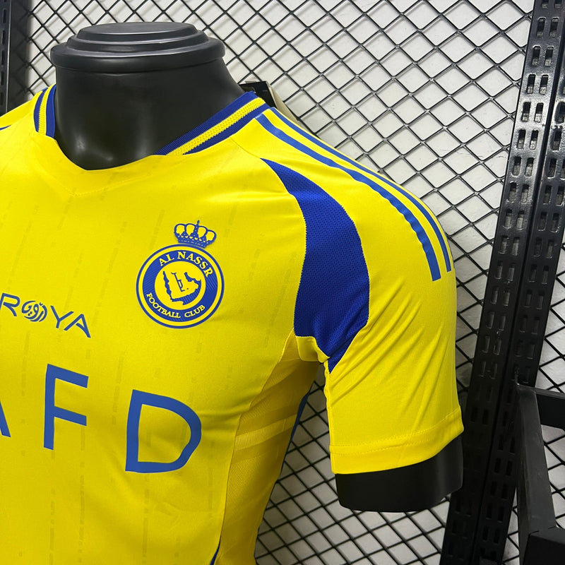 Camisa Al Nassr 24/25 Masculino Jogador Adidas - Amarela