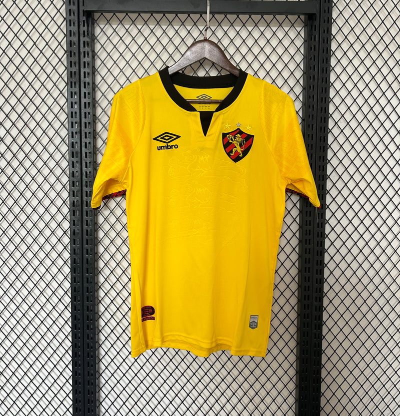 Camisa Sport Recife Goleiro 2024 Umbro - Amarela