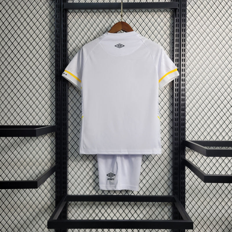 Kit Infantil Santos I 23/24 Umbro - Branco