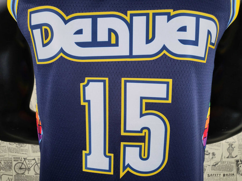 Regata Denver Nuggets City 2022 Masculina - Azul