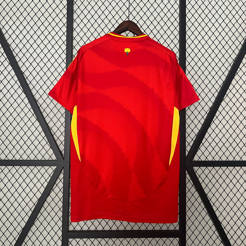 Camisa Seleção Espanha 2024 Adidas - Vermelho