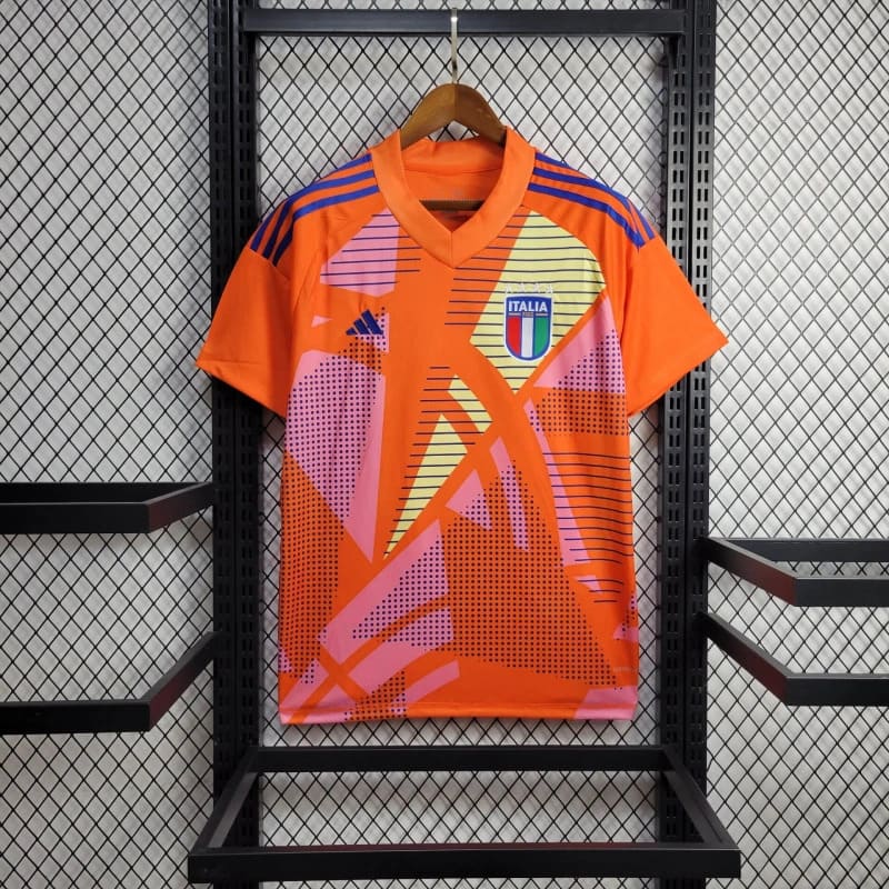 Camisa Seleção Itália Goleiro 2024 Adidas - Laranja