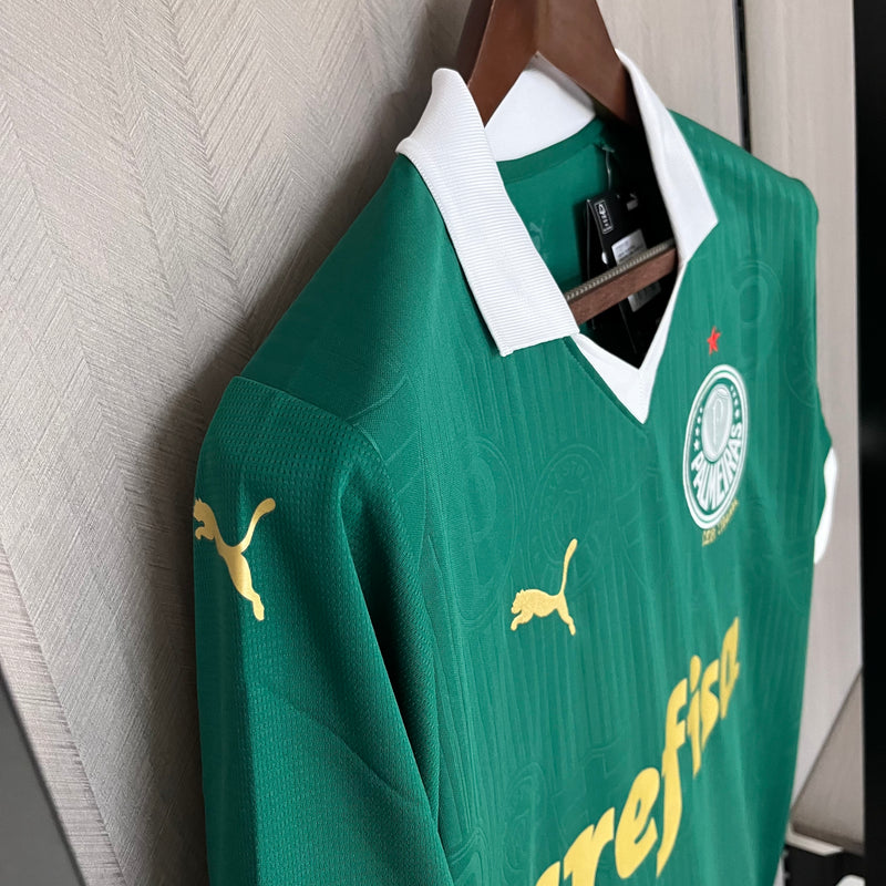 Camisa Palmeiras I 2024 Puma - Verde