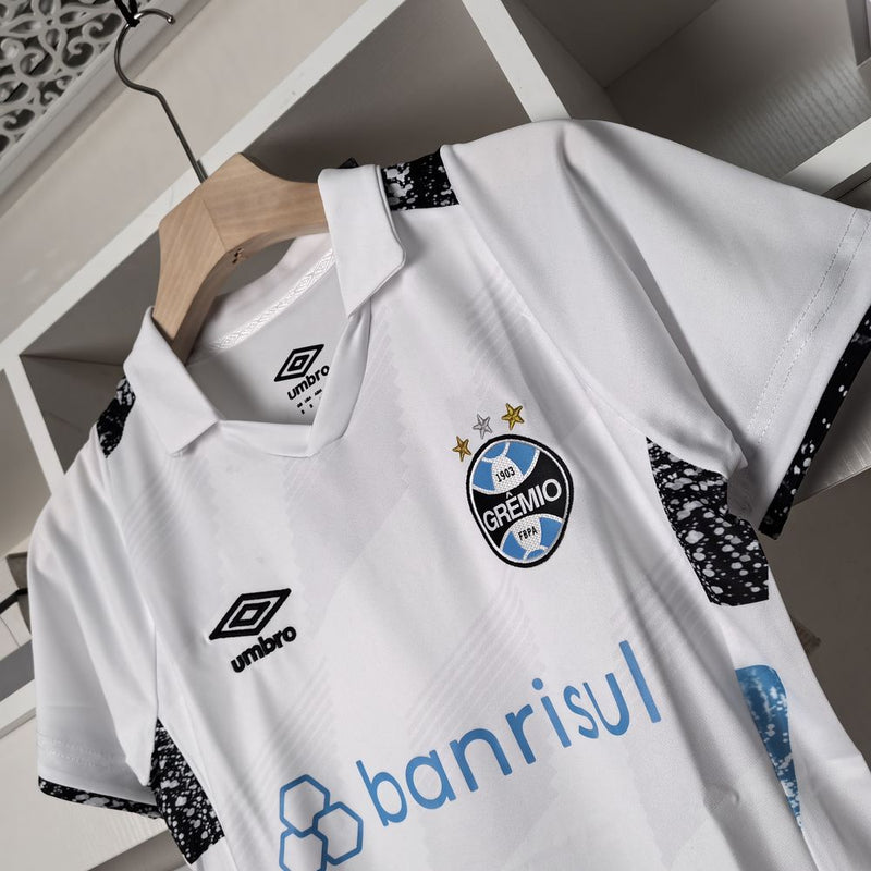 Camisa Grêmio Feminina 2024 Umbro - Branca