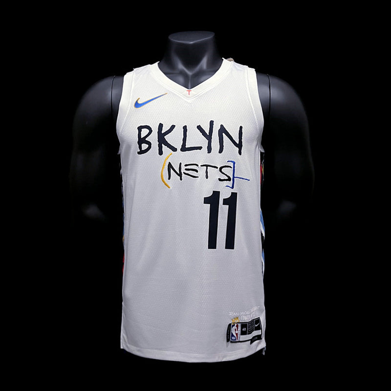 Regata Brooklyn Nets City 2023 Masculina - Branco