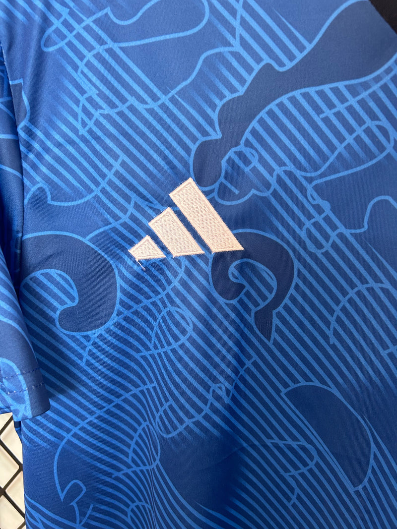 Camisa Seleção Japão 2024 Adidas - Azul