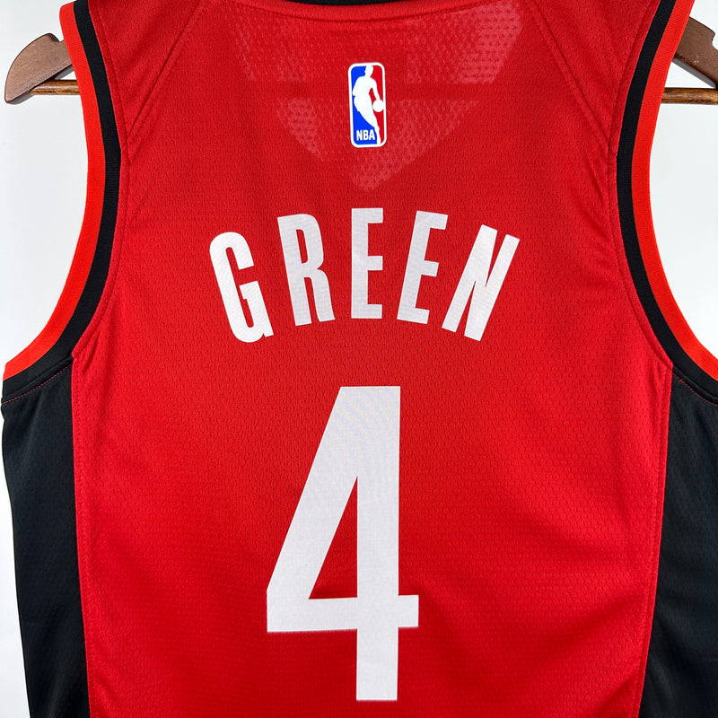 Regata Houston Rockets  2023 Masculina - Vermelho