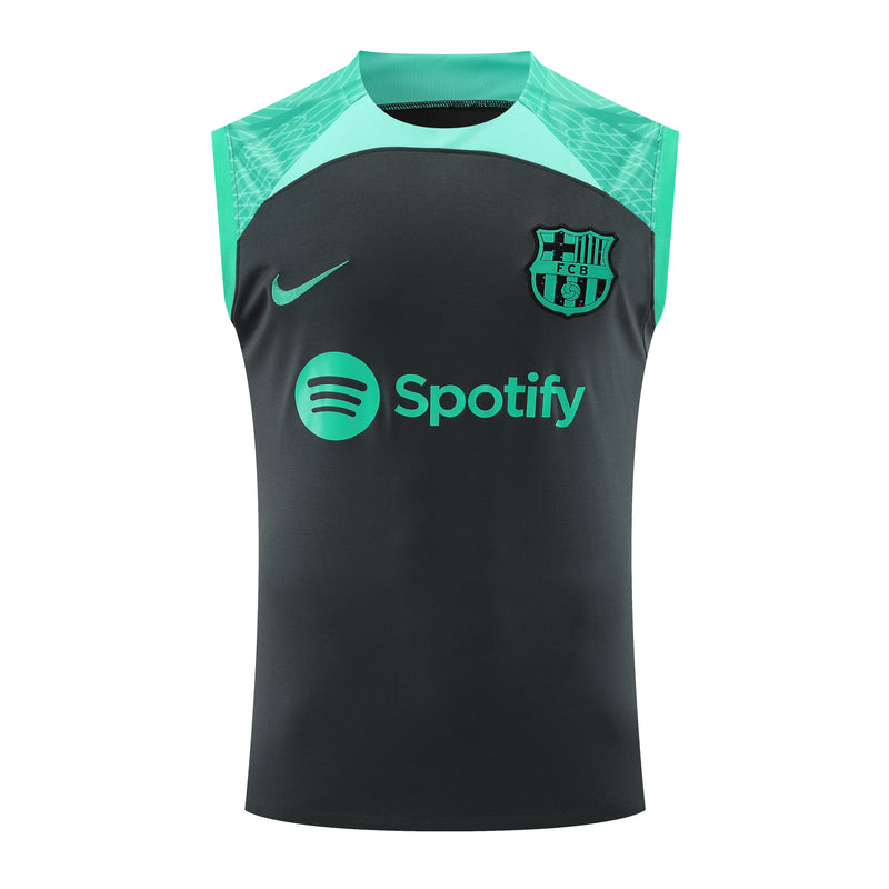 Kit Treino Barcelona 2023/24 Nike - Verde