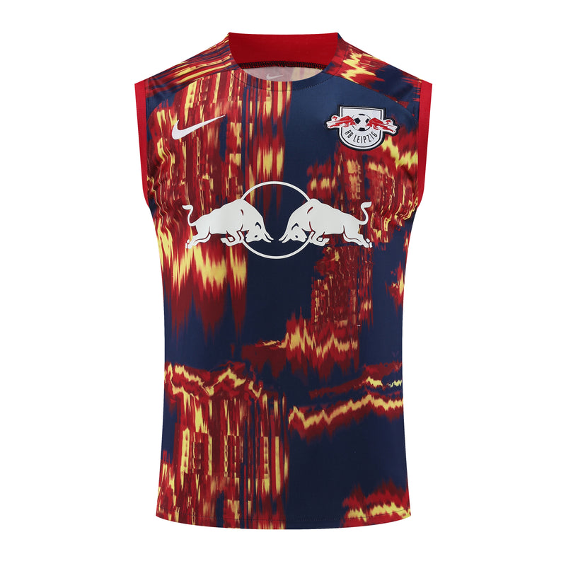 Kit Treino RB Leipzig 2023/24 Nike - Azul e Vermelho