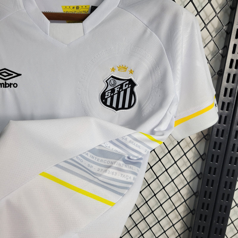 Kit Infantil Santos I 23/24 Umbro - Branco