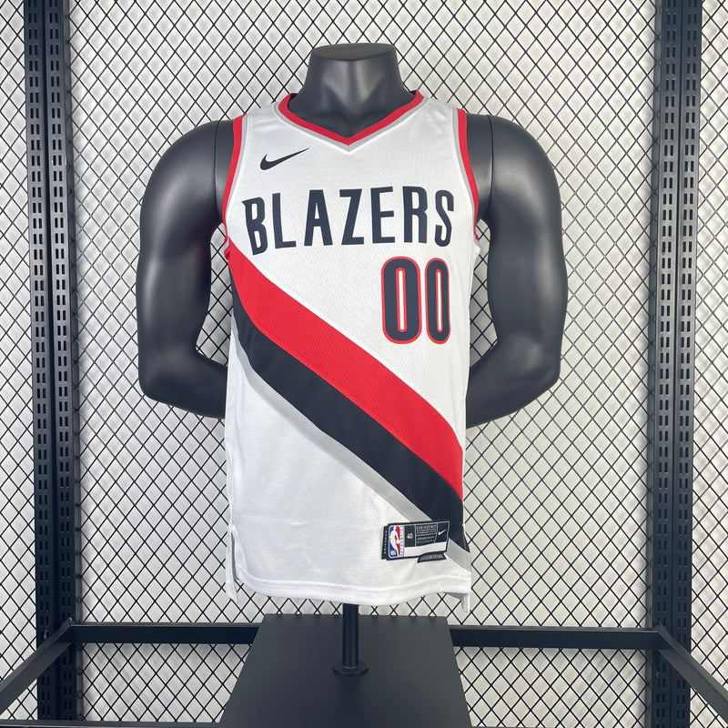 Regata Portland Trail Blazers Masculina - Branca